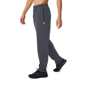 ASICS Dark Grey Heather Elastic Waistband Sweatpants Joggers Size L